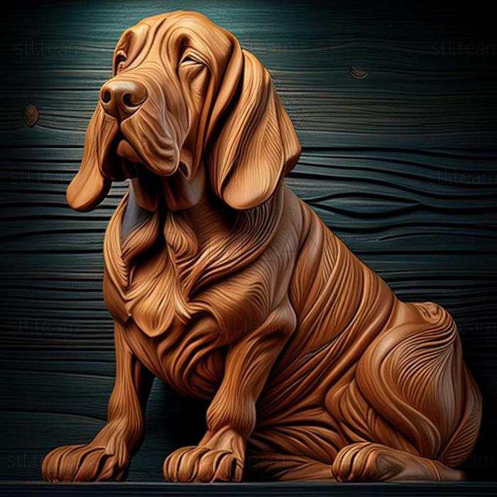 Animals Bloodhound dog